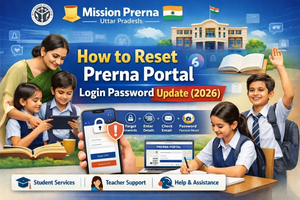 Steps to Reset Your Prerna Portal Login Password