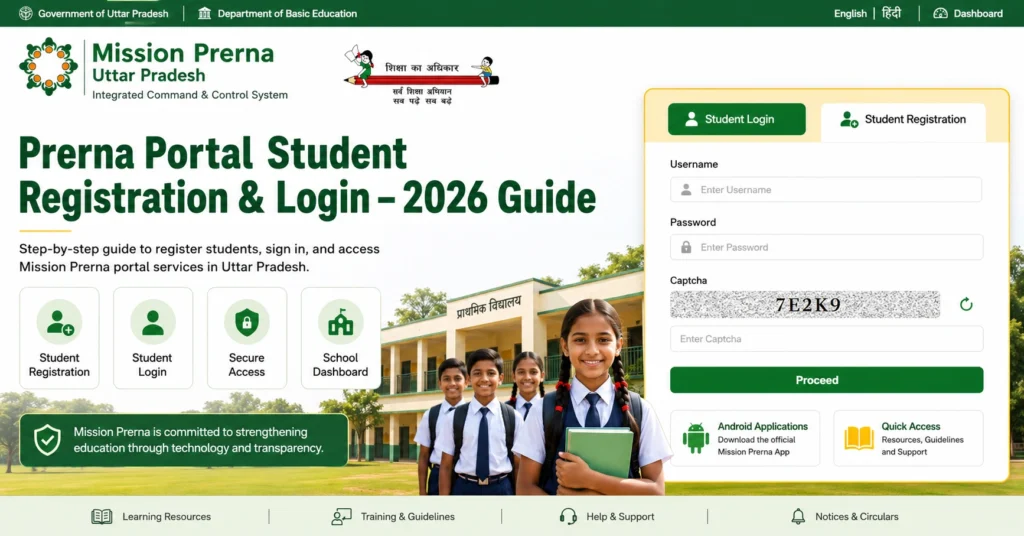 Prerna Portal Student Registration & Login – 2026 Guide