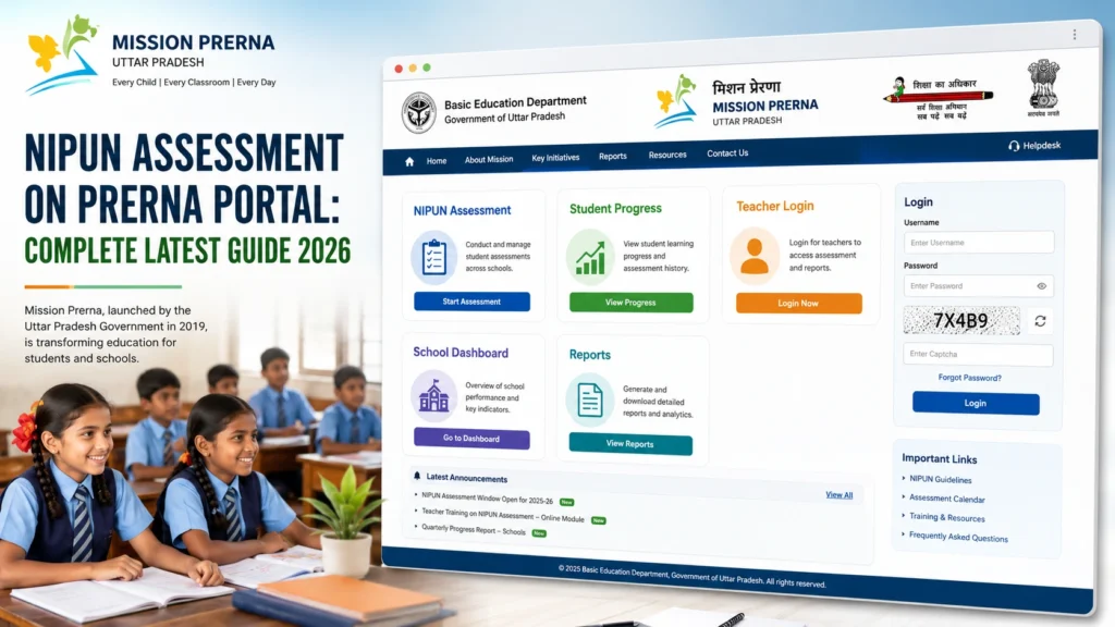 Step‑by‑Step: How to Enter NIPUN Assessment on Prerna Portal