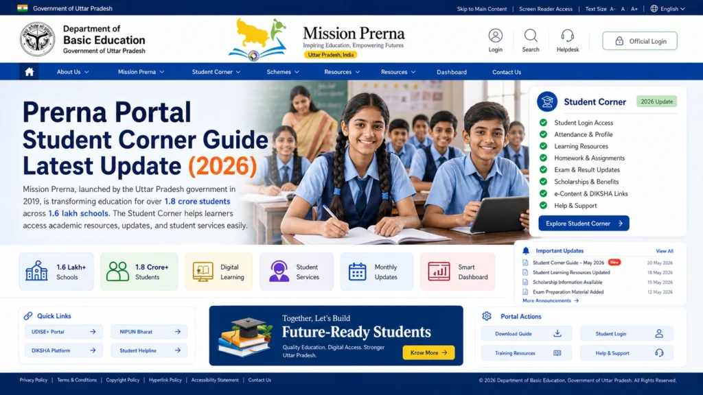 How to Access the Student Corner