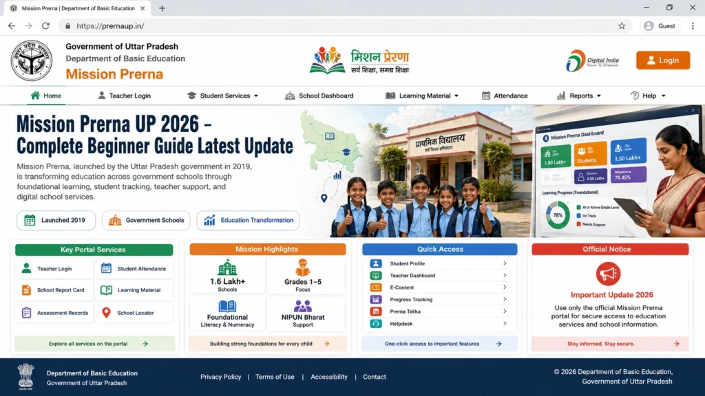 Main Features of Mission Prerna UP